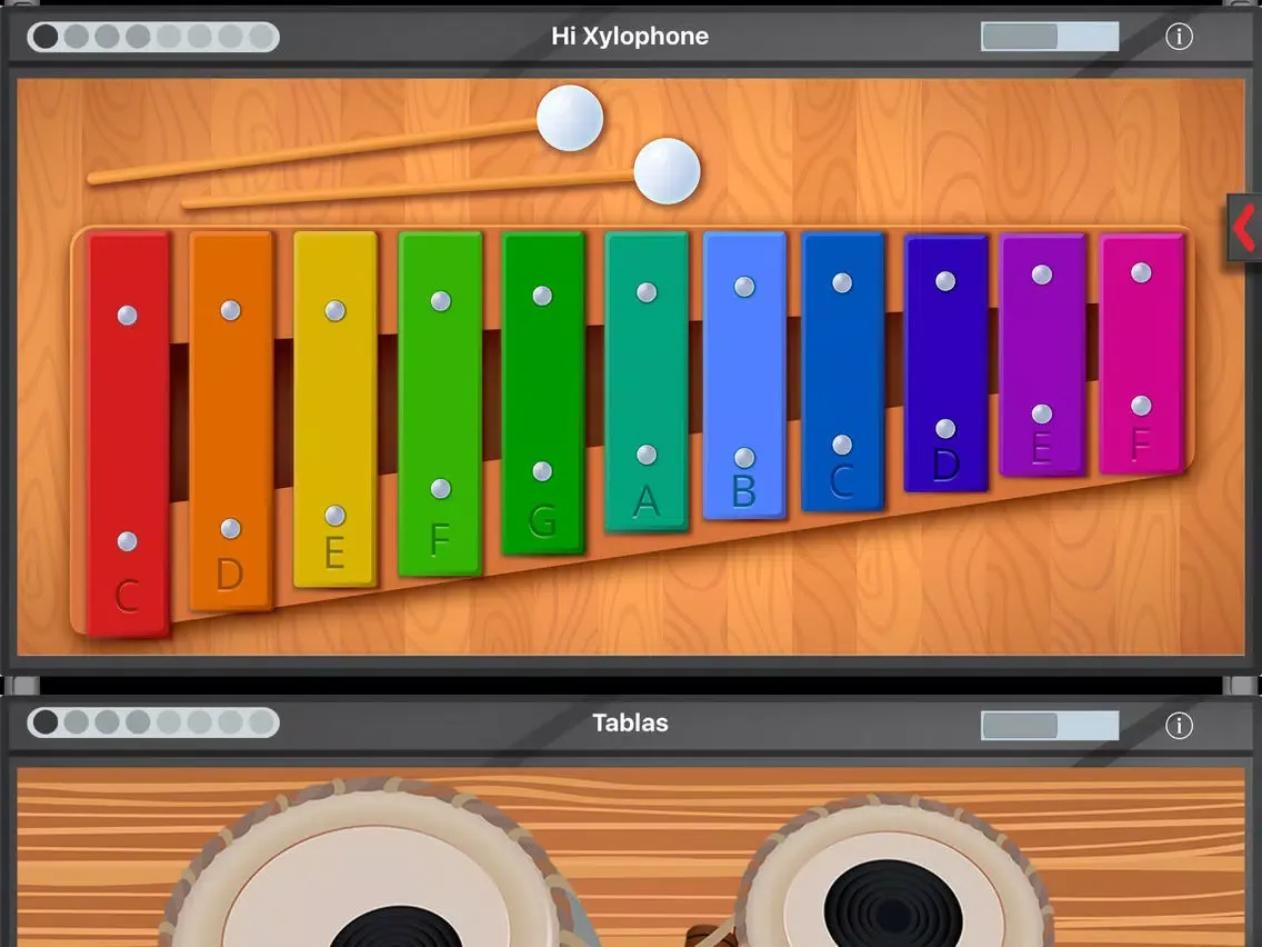 Ảnh chụp màn hình của Z-Drums 2 iPad 
