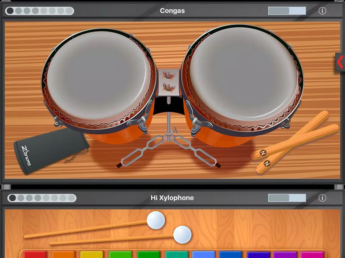 Z-Drums 2 Pro iPad  スクリーンショット