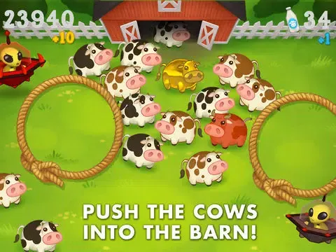 Capturas de tela do Cows vs Aliens iPad 