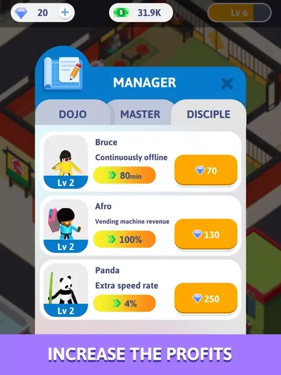 Screenshot di Idle Kungfu iPad 