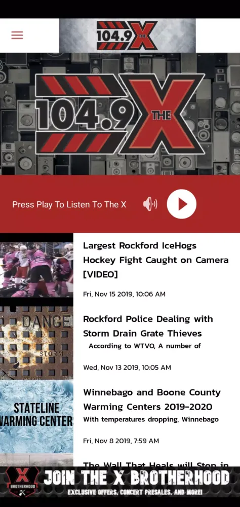 The X Rock ford Screenshots