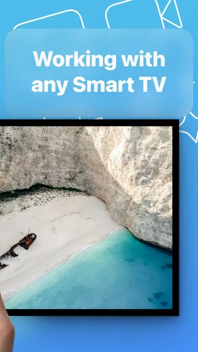 Capturas de tela do Cast to TV - Screen Mirror app