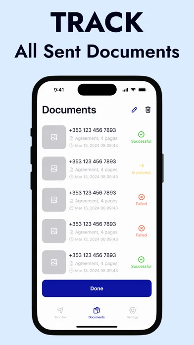 صور FAX - easy mobile fax sending