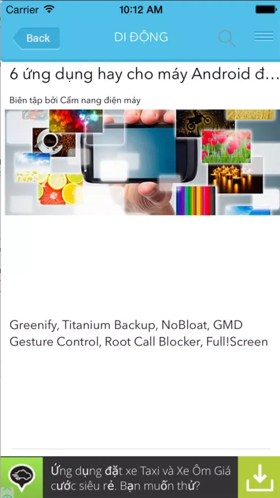 Cẩm nang điện máy Ekran Görüntüleri