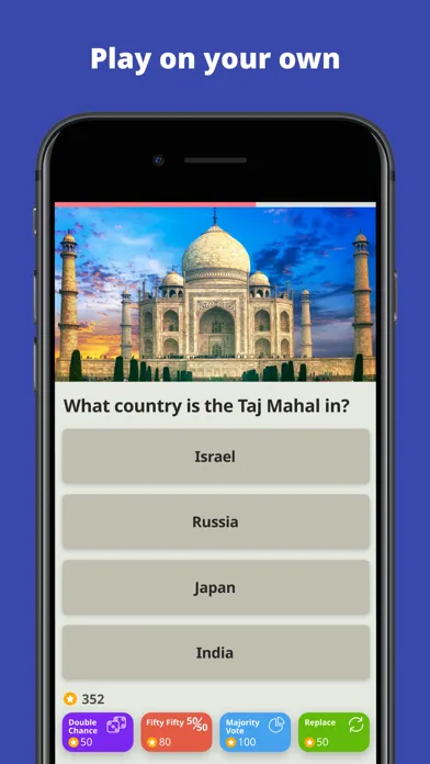 QuizzLand. Quiz & Trivia game سکرین شاٹس