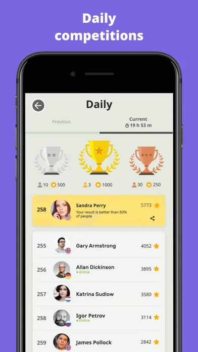 QuizzLand. Quiz & Trivia game سکرین شاٹس