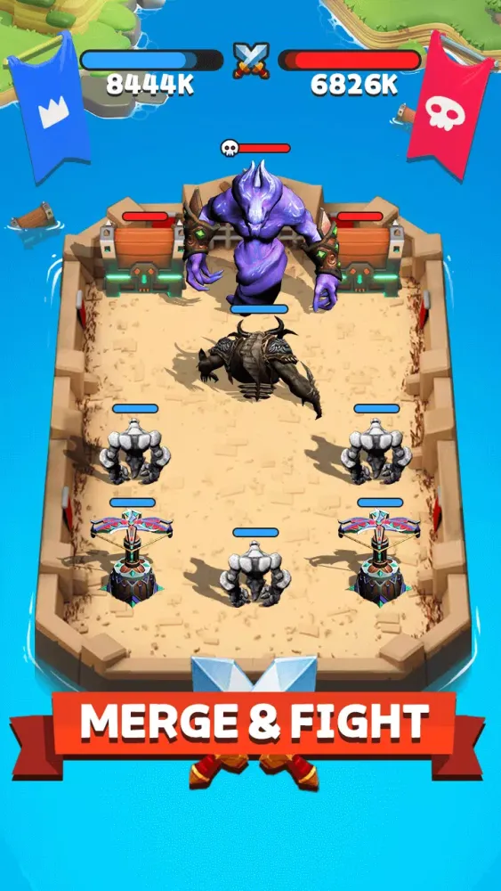 Merge Monster سکرین شاٹس