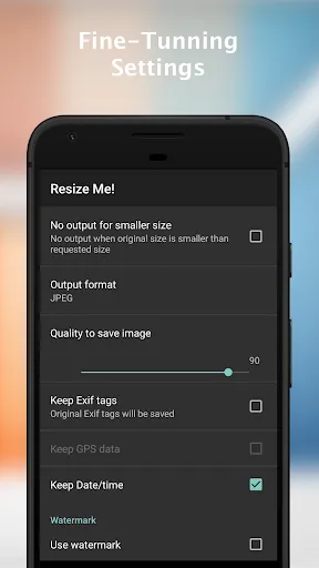 Resize Me! - Photo resizer应用截图