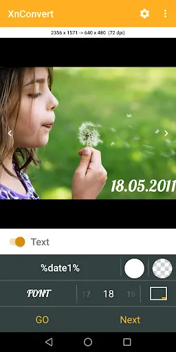 XnConvert - Photo Resize 스크린샷