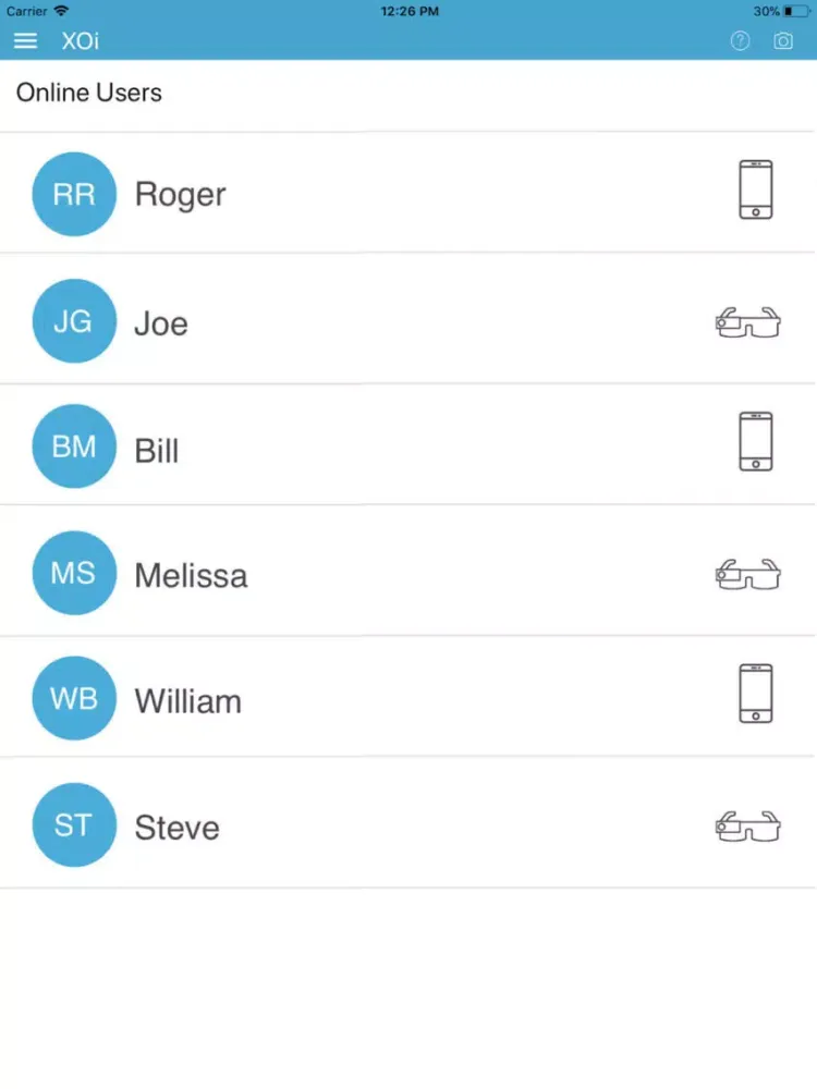 صور Vision Mobile Client iPad 