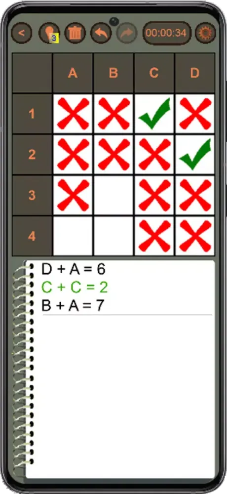Capturas de pantalla de Logic Equations