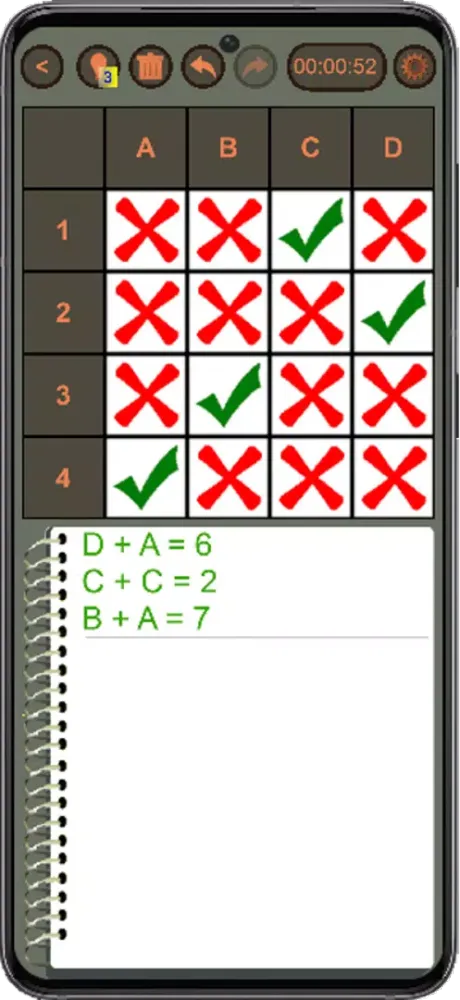 Capturas de pantalla de Logic Equations
