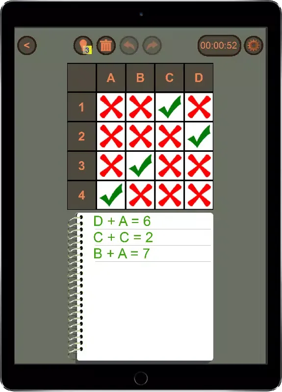 Capturas de pantalla de Logic Equations