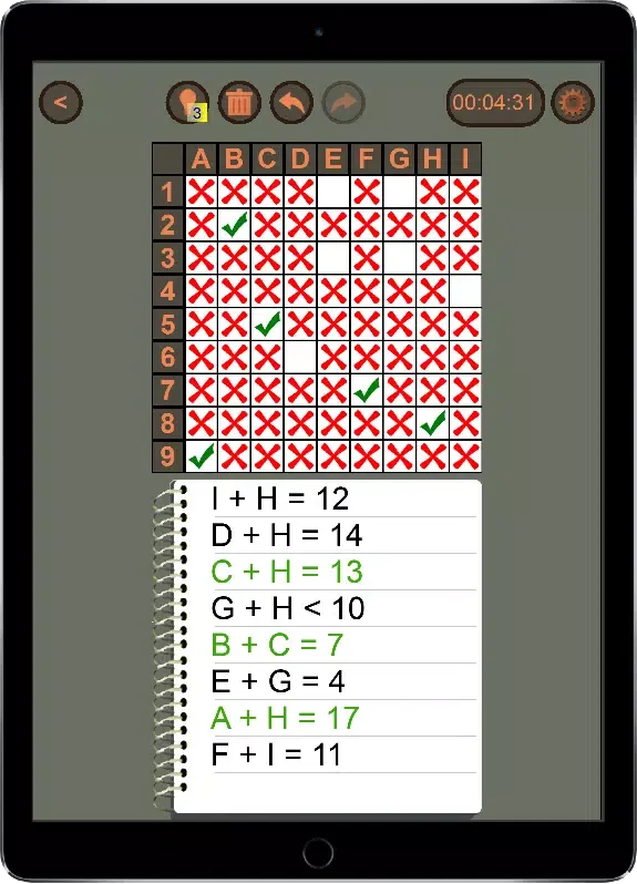 Capturas de pantalla de Logic Equations