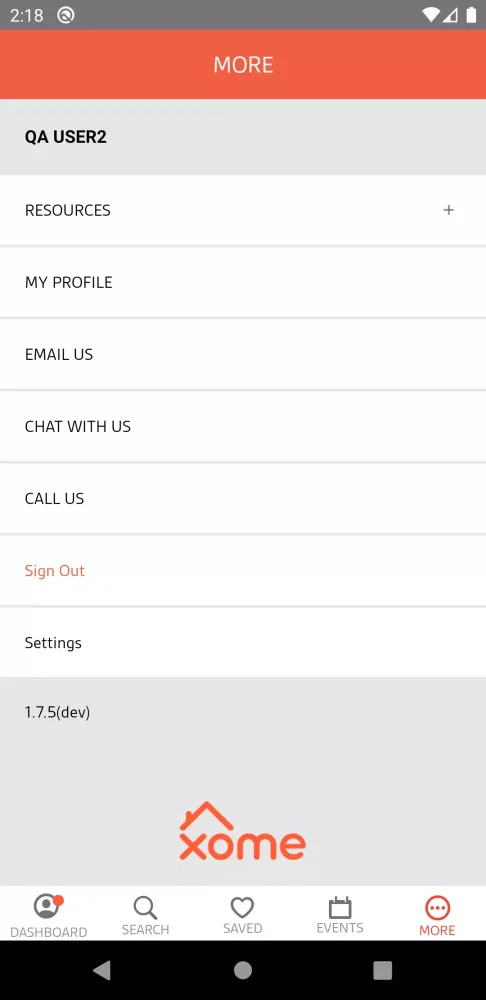 Xome Auctions سکرین شاٹس