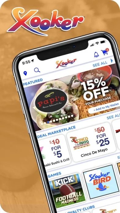 Скриншоты Xooker – Coupons & Rewards