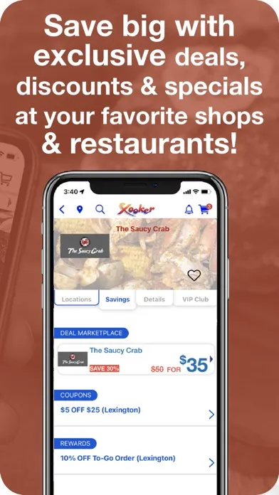 Скриншоты Xooker – Coupons & Rewards