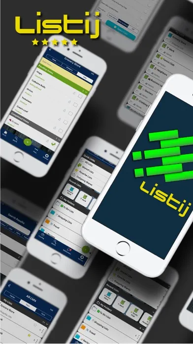 Capturas de pantalla de Listij: share lists & to-do
