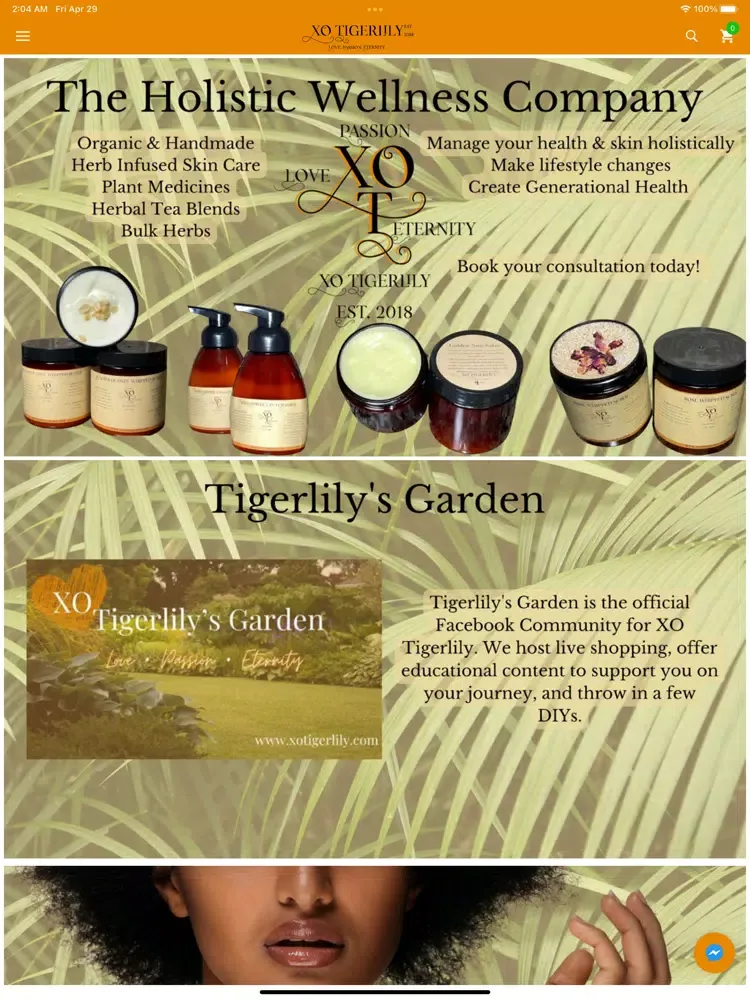 Screenshot di XO Tigerlily iPad 