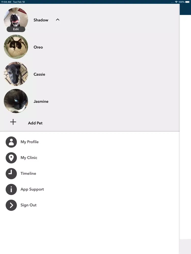 Capturas de pantalla de SymptoMedic Pets - Pet Health iPad 