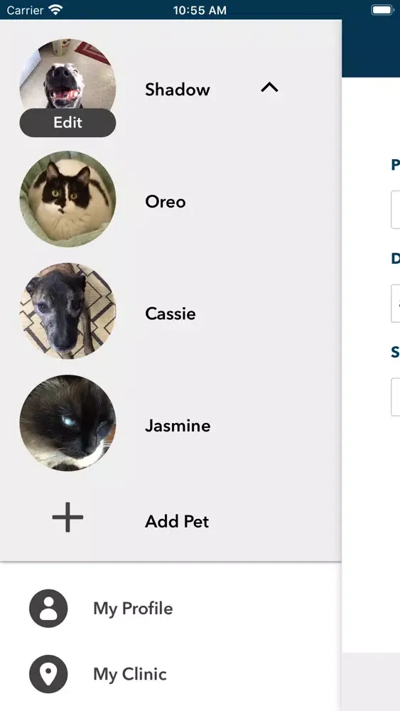 Capturas de pantalla de SymptoMedic Pets - Pet Health