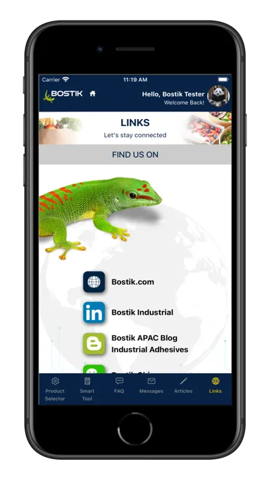 Captures d'écran de Bostik FlexApp