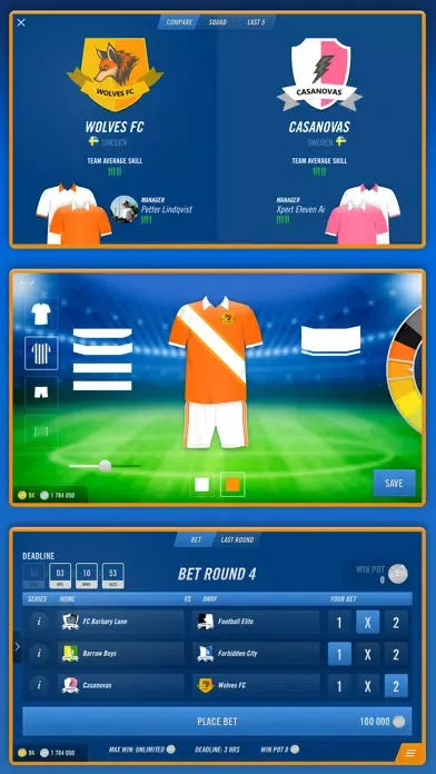 تصاویر Xpert Eleven Soccer Manager