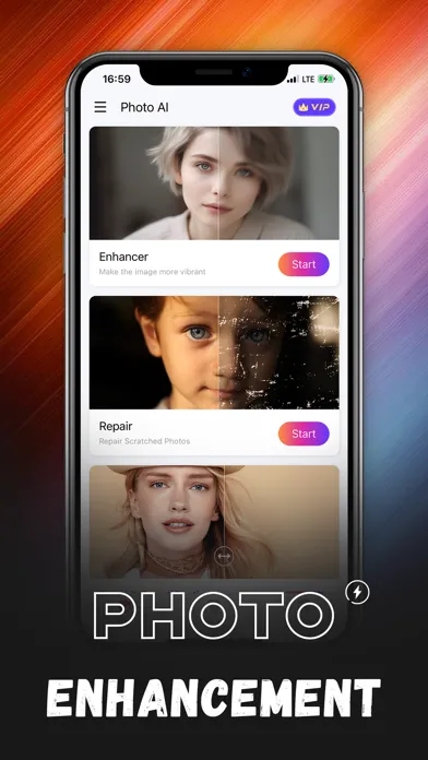 Photo AI Enhancer Screenshots