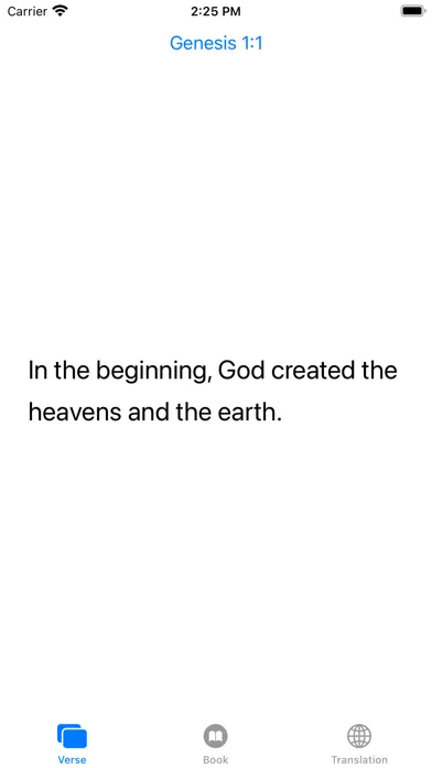 Captures d'écran de Manna - One Verse Daily Bible