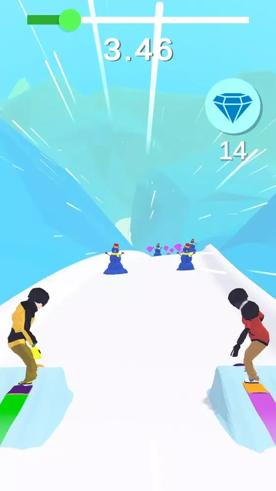Capturas de tela do Two Boarders