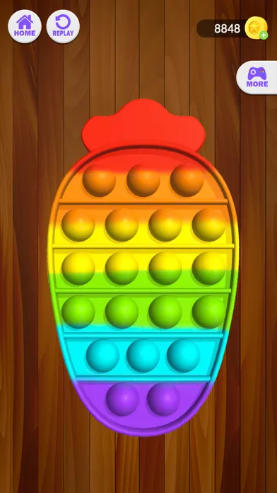 ภาพหน้าจอของ Pop Antistress Simulator