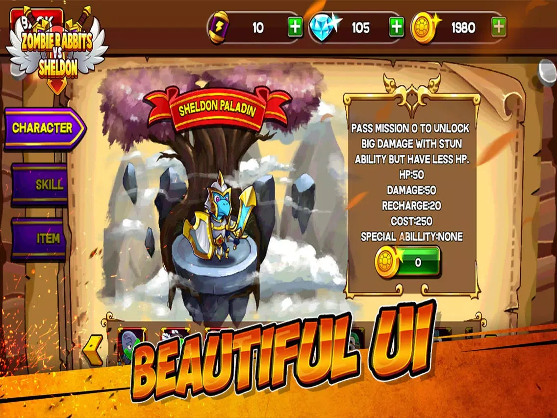 Zombies Rabbit vs Sheldon iPad  Screenshots