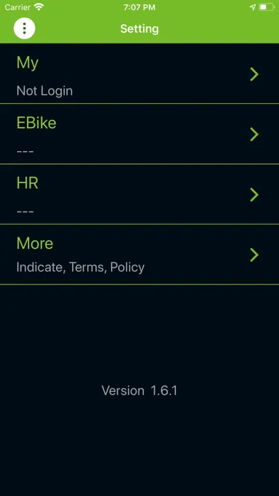 Capturas de tela do Xplova eBike Assistant