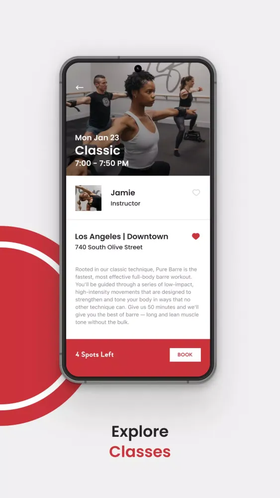 Pure Barre Screenshots