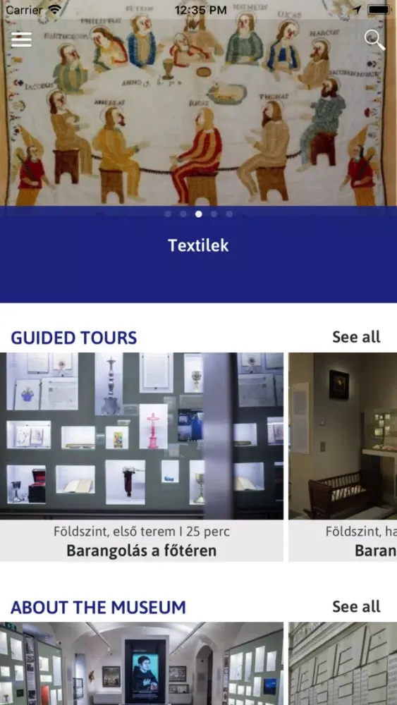 EV Museum app سکرین شاٹس