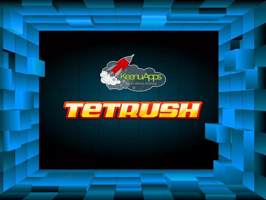 Tangkapan layar Tetrush iPad 