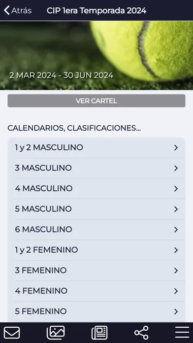Circuito Interclubes Padel Screenshots