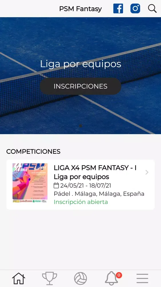 ภาพหน้าจอของ Ligas PSM Fantasy