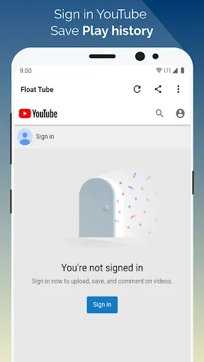 Capturas de tela do Float Tube- Float Video Player