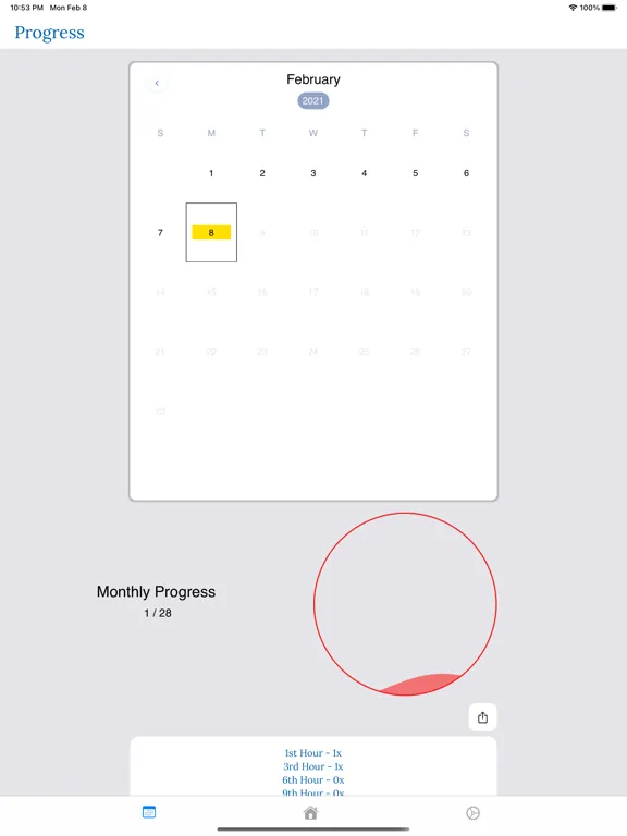 Zrzuty ekranu Coptic Agpeya iPad 