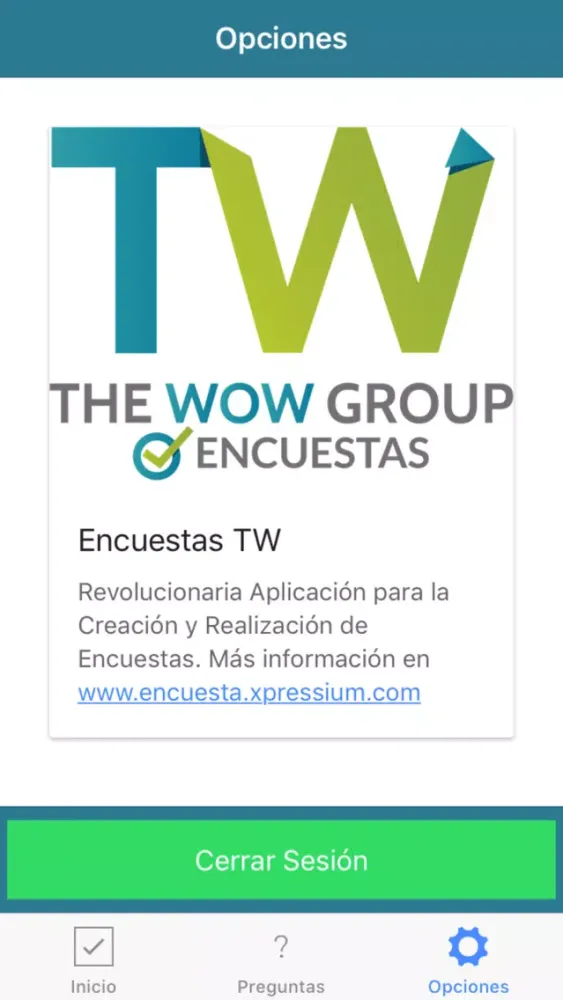 Encuestas TW スクリーンショット