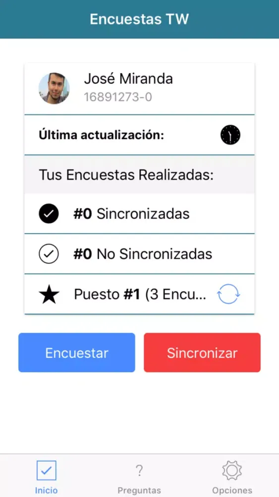 Encuestas TW スクリーンショット