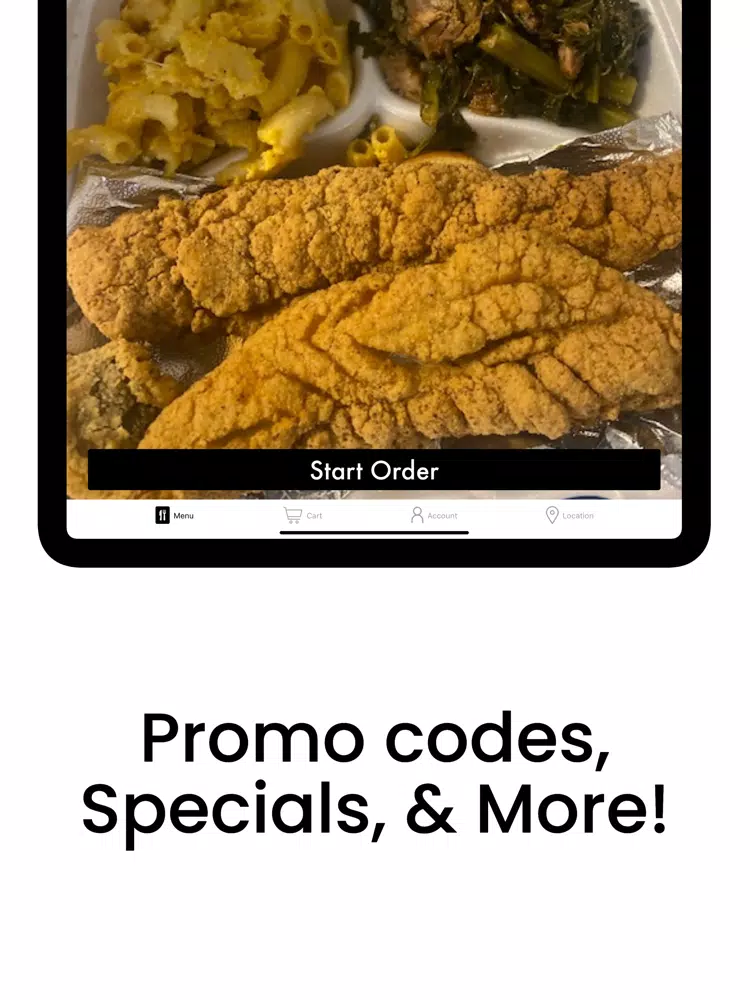 Tangkapan skrin Cassandra's Soulfood iPad 
