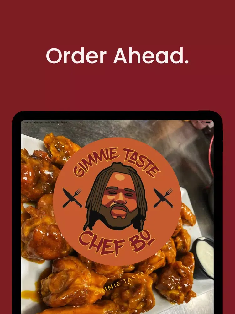 Tangkapan skrin Gimmie Taste iPad 