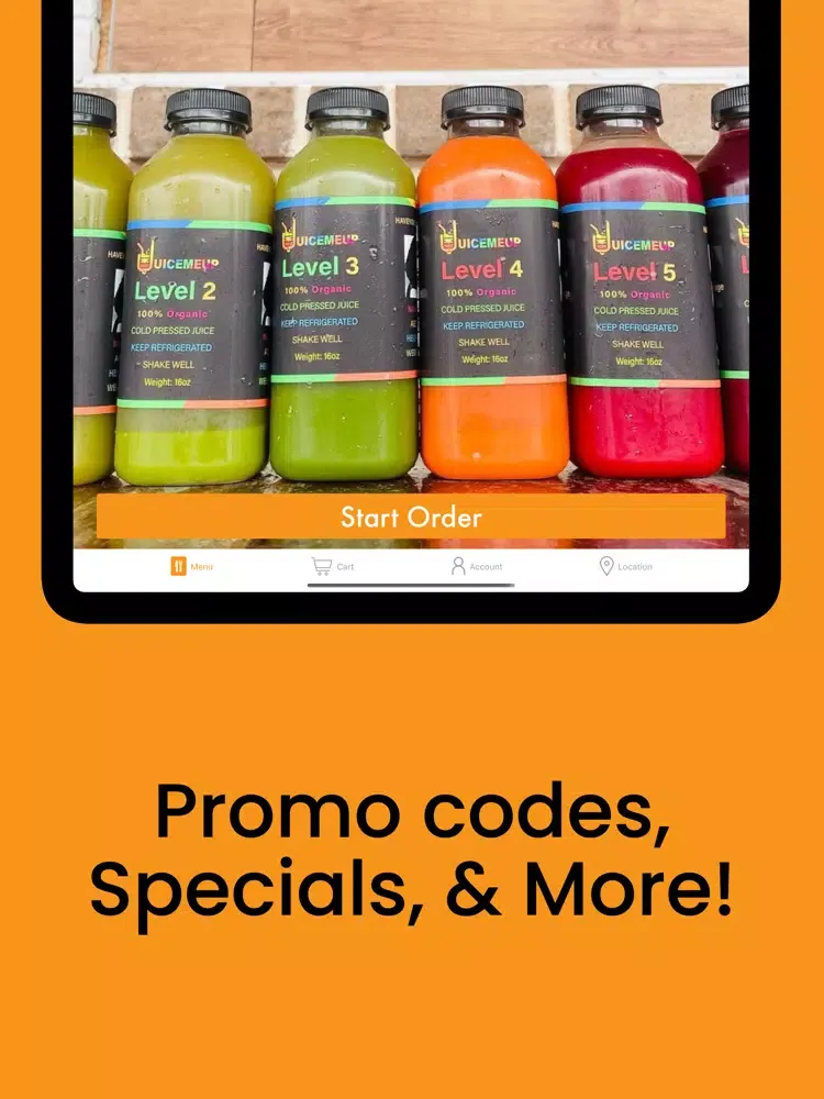 Juice Me Up iPad 应用截图