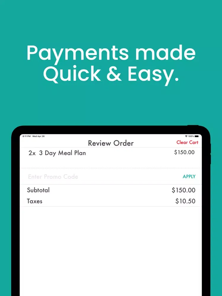 تصاویر Meik Meals iPad 
