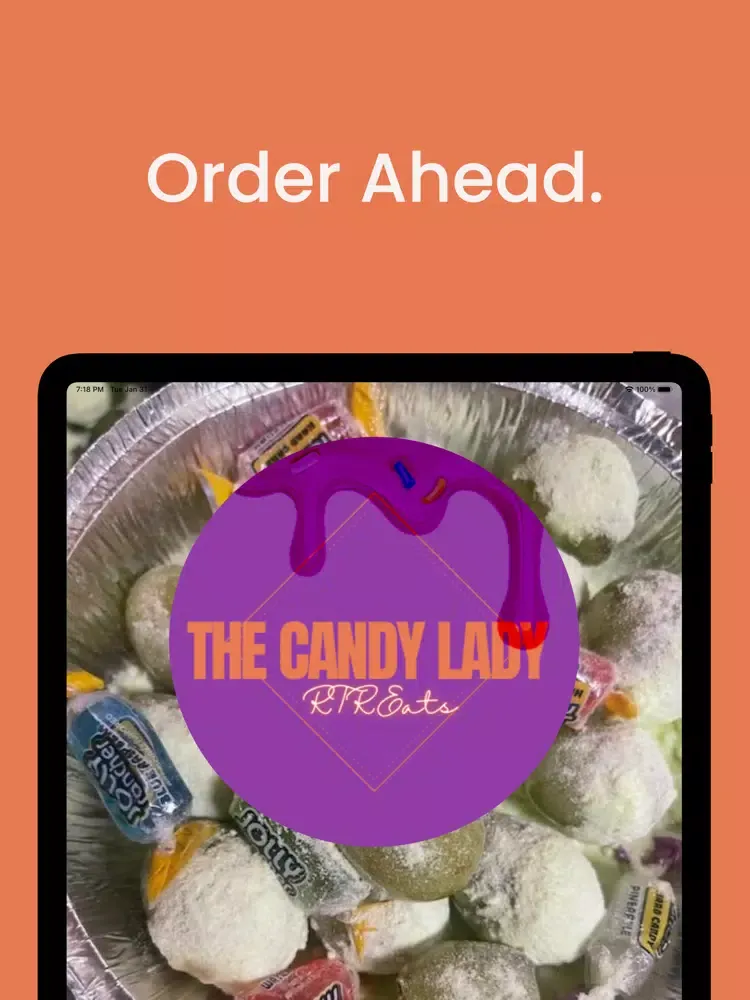 ภาพหน้าจอของ The Candy Lady Inc iPad 