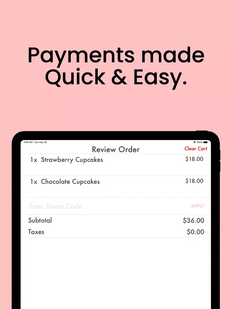 Ảnh chụp màn hình của T's Treats & Eats iPad 