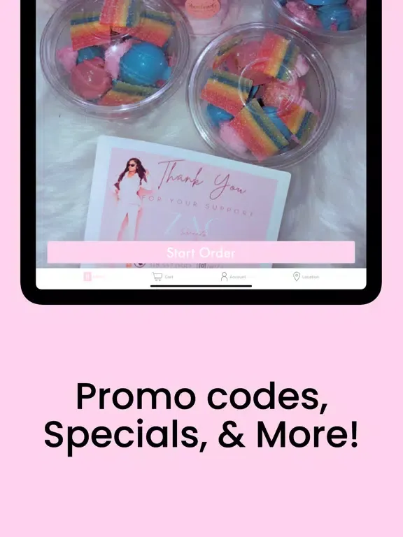 Zrzuty ekranu Zac's Sweets iPad 