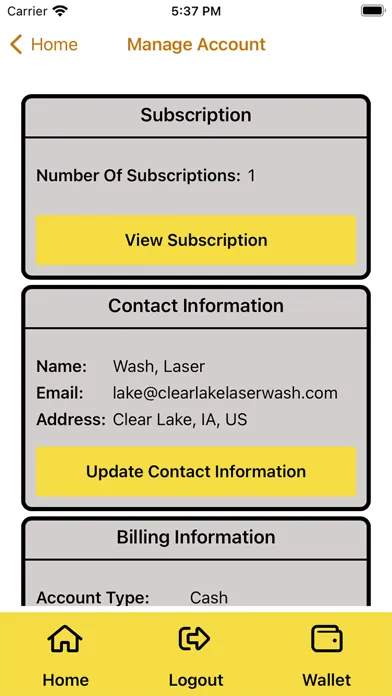 Clear Lake Laser Wash Screenshots